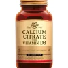 Solgar Calcium Citrate with Vitamin D3 60 tabletten