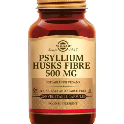 Solgar Psyllium Husks Fibre 500 mg 200 capsules