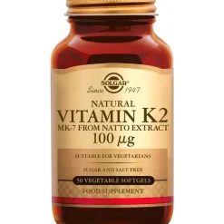 Solgar Vitamin K-2 100 mcg 50 capsules
