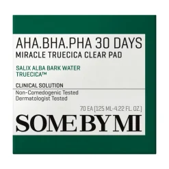Some By Mi AHA BHA PHA 30 Days Miracle Truecica Clear Pad 70 stuks