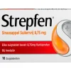 Strepfen Sinaasappel Suikervrij 8,75 mg Zuigtabletten 16 Stuks
