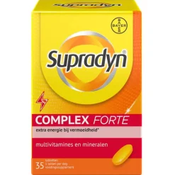 Supradyn Complex Forte Multivitamine Voor Extra Energie 35 Tabletten
