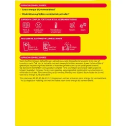 Supradyn Complex Forte Multivitamine Voor Extra Energie 45 Bruistabletten
