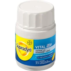 Supradyn Vital 50+ multivitamines voor vijftigplussers 35 tabletten