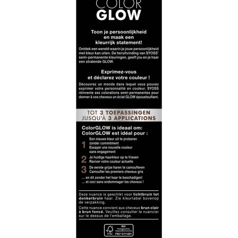 Syoss Color Glow Cool Brunette