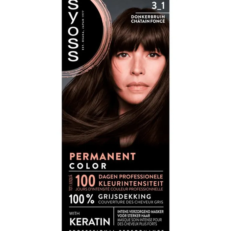 Syoss Haarverf 3-1 Donkerbruin