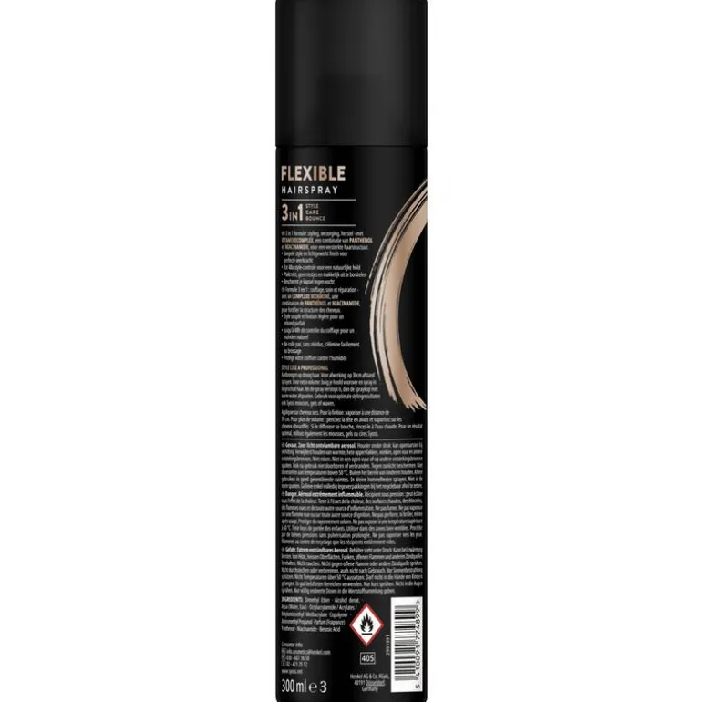 Syoss Hold&Flex Haarspray 300 ML