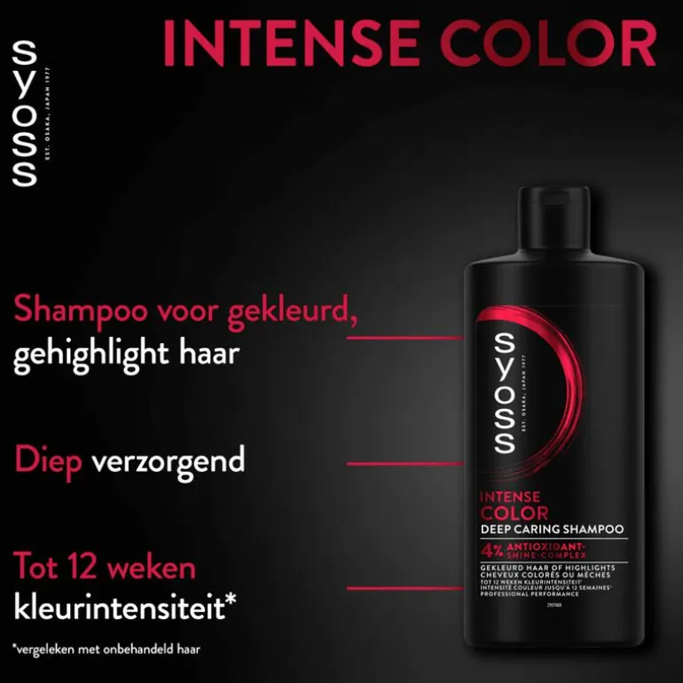 Syoss Intense Color Shampoo 440 ML