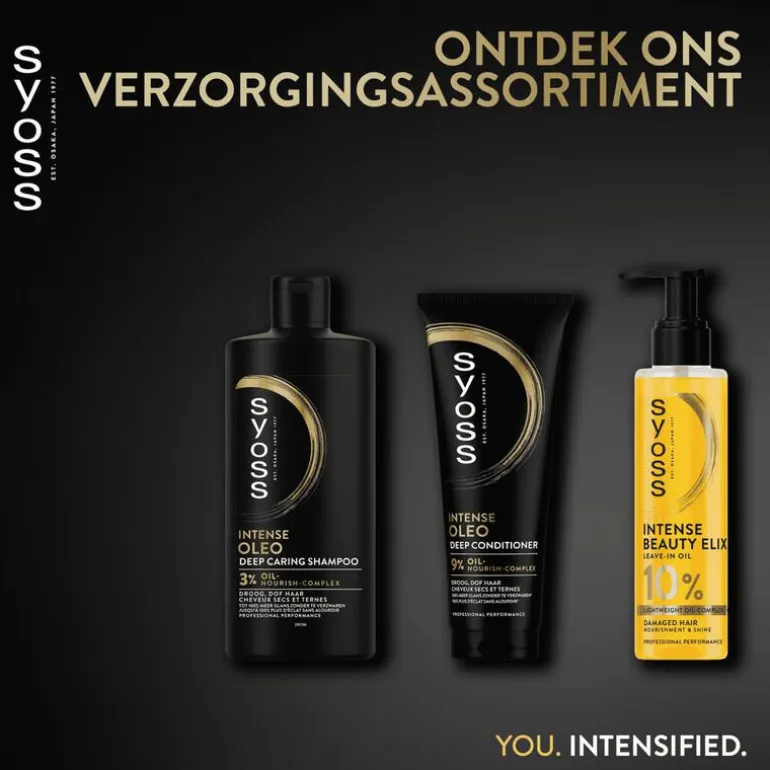 Syoss Intense Oleo Shampoo 440 ML