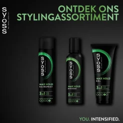 Syoss Max Hold Haarmousse 250 ML