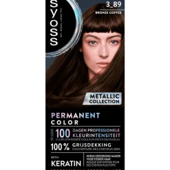 Syoss Metallic Collection Haarkleuring 3-89 Bronze Coffee