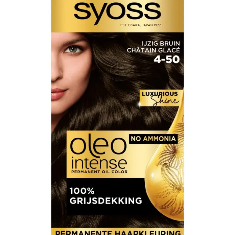 Syoss Oleo Intense 4-50 Stone Brown (Cool Browns)