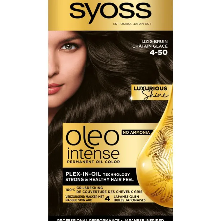 Syoss Oleo Intense 4-50 Stone Brown (Cool Browns)