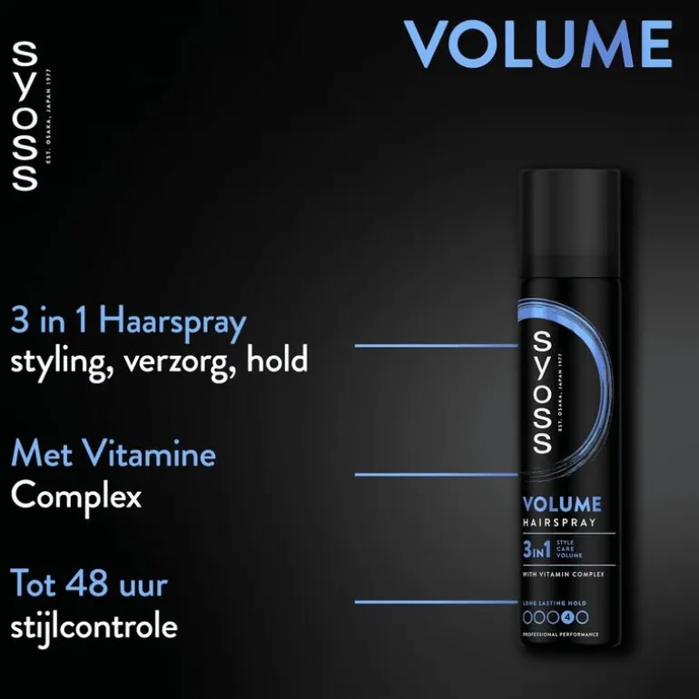 Syoss Volume Haarspray Mini 75 ML