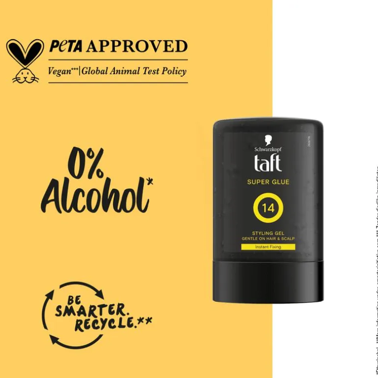 Taft Styling Gel Super Glue Gel 300 ML