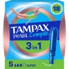 Tampax Pearl Compak Super Tampons Met Inbrenghuls 18 Stuks