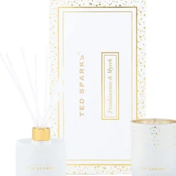 Ted Sparks Candle & diffuser giftset frankincense & myrrh