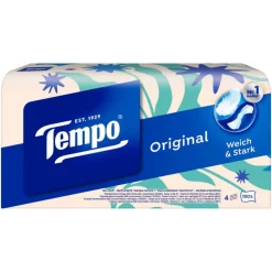 Tempo Original Box 4 Laags Zakdoekjes 100 stuks