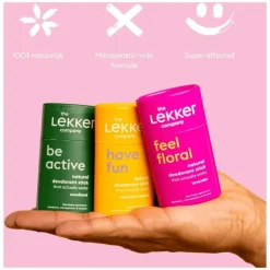 The Lekker Company Be Active Deodorant Stick 40 Gram