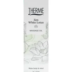 Therme Zen White Lotus Massage Oil 125 ML