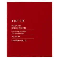 Tirtir Mask Fit Red Cushion Foundation 43N Deep Cocoa