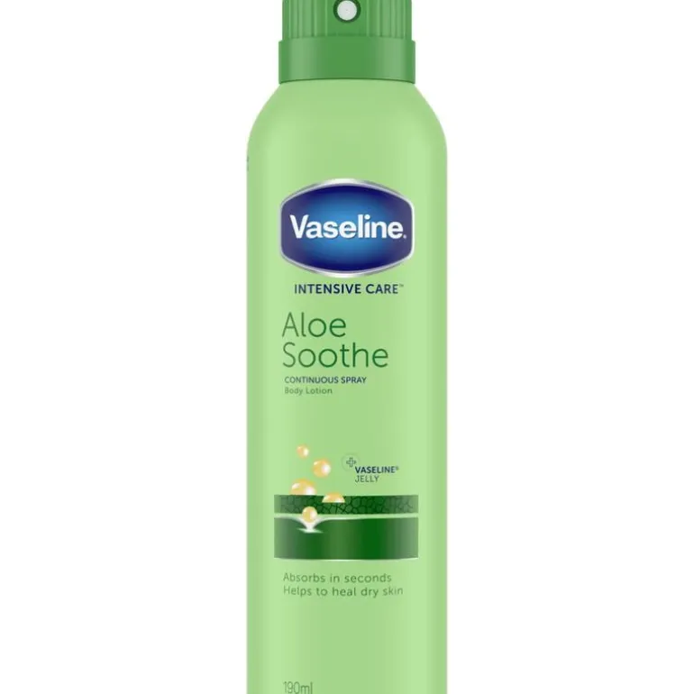 Vaseline Intensive Care Aloe Soothe Bodylotion Spray 190 ML