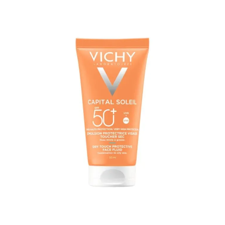 Vichy Capital Soleil Dry Touch Zonnecrème Gezicht SPF50 50 ML