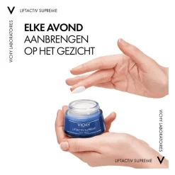 Vichy Liftactiv Supreme Nachtcrème Droge Huid 50 ML