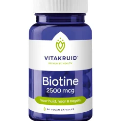 Vitakruid, Biotine 2500 mcg - 90 vegan capsules