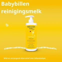 Weleda Calendula Liniment Babybillen Reinigingsmelk 400 ML