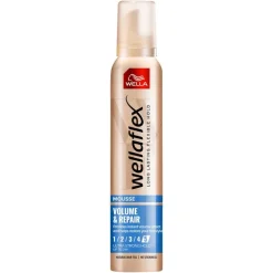 Wella WellaFlex Volume & Repair Ultra Strong Hold Haarmousse 200 ML