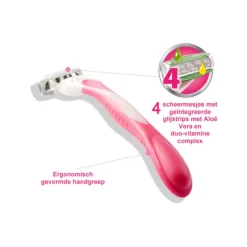 Wilkinson QUATTRO myIntuition disposables Smooth Sensitive 3+1