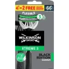 Wilkinson Sword Xtreme3 Black Edition Wegwerpmesjes 4+2 gratis
