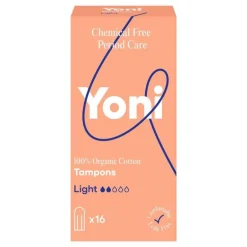 Yoni 100% Biologische Tampons Light