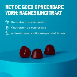 Yummugums Kids Magnesium Suikervrij 60 stuks
