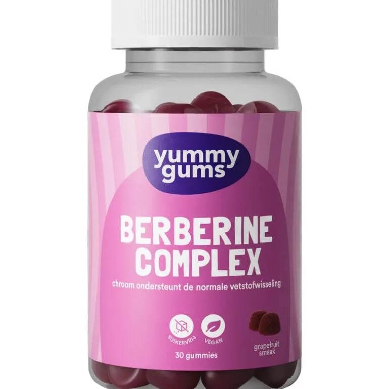 Yummygums Berberine Suikervrije Gummies 30 stuks