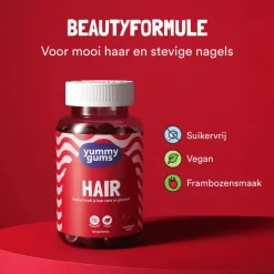 Yummygums Hair & Beauty Suikervrij 60 stuks