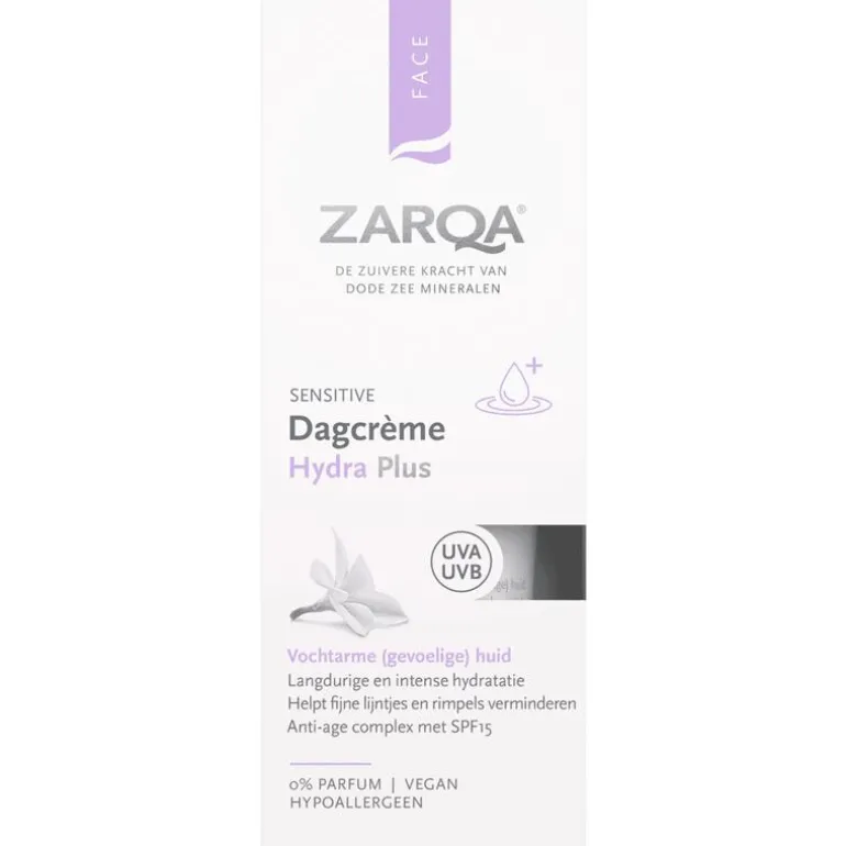 Zarqa Hydra Plus Sensitive Dagcrème 50 ML