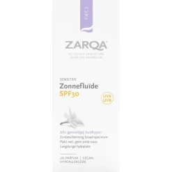Zarqa Sensitive Zonnefluide SPF30 50 ML