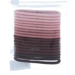 Zenner Haarelastieken etui bruin 18x