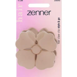 Zenner Haarklem Bloem Glimmend Beige
