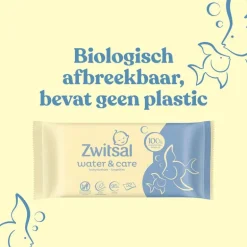 Zwitsal Water & Care Billendoekjes 52 stuks