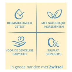 Zwitsal Zeepvrije Wascrème 400 ML